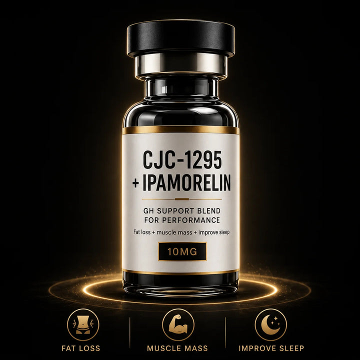CJC-1295 + Ipamorelin | GH, Fat Loss & Muscle Support
