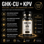 GHK-CU + KPV | Skin Repair & Inflammation Support