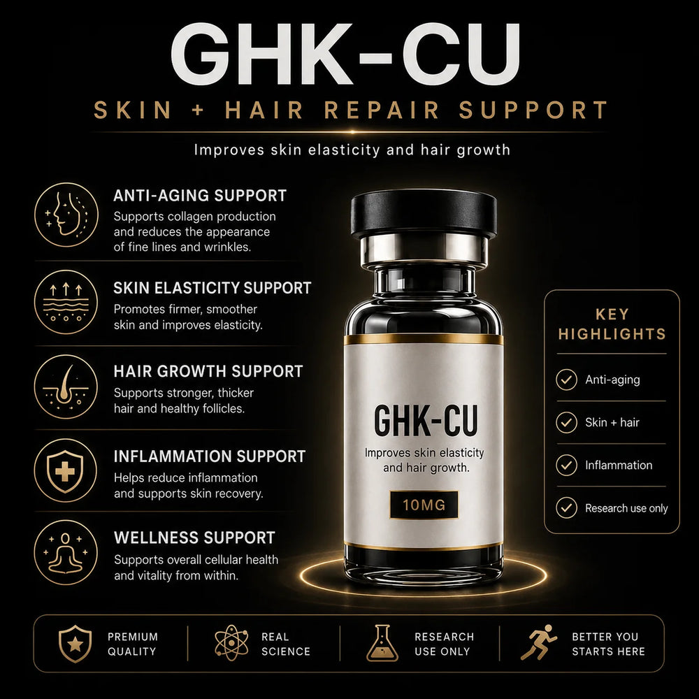 GHK-CU | Skin, Hair & Healthy Aging Support Peptide