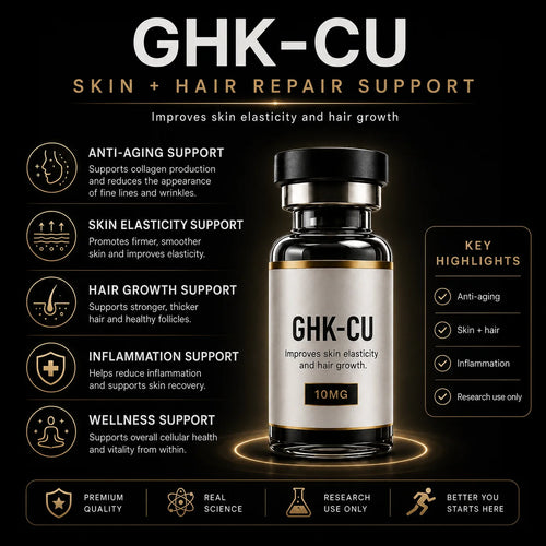 GHK-CU | Skin, Hair & Healthy Aging Support Peptide