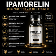 IPAMORELIN | GH, Muscle Tone & Recovery Support
