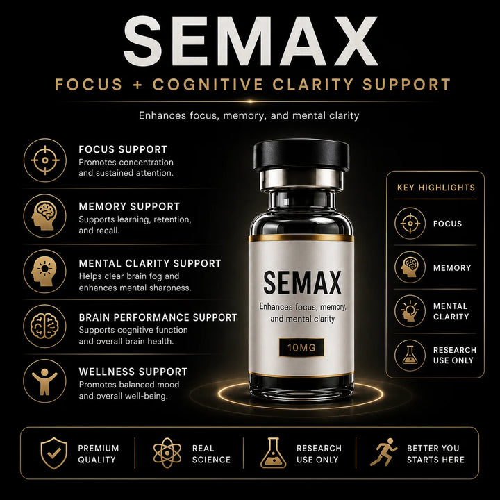 SEMAX | Focus, Memory & Mental Clarity Support